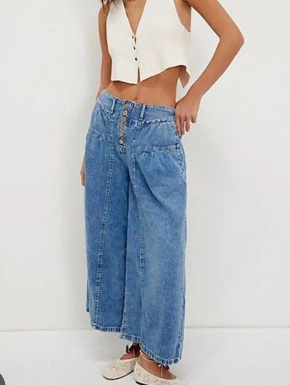 We The Free Blossom Barrel Jeans